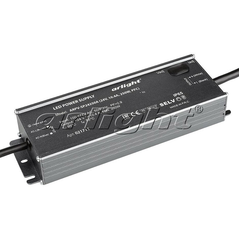 Блок питания Arlight ARPV-SP24250A (24V, 10.4A, 250W, PFC) 021711