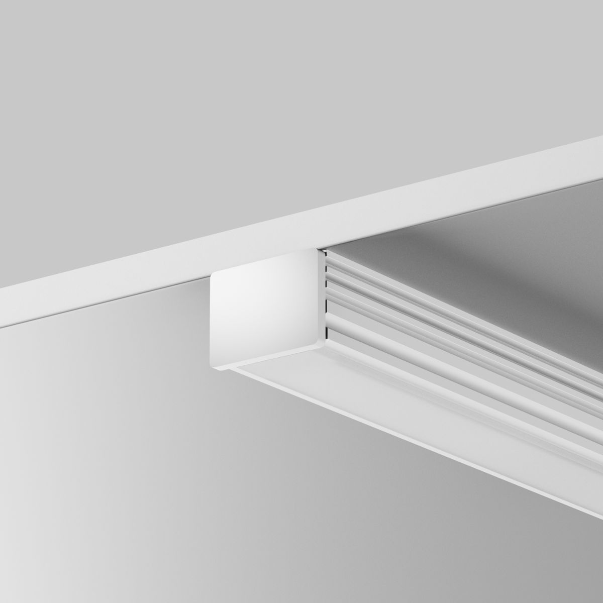 Комплект заглушек для профиля 16×12 10шт Maytoni Led Strip ALM-005-W-EC 642023