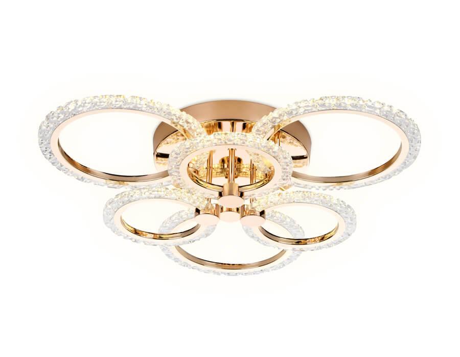 Потолочная светодиодная люстра Ambrella Light Acrylica Original FA418