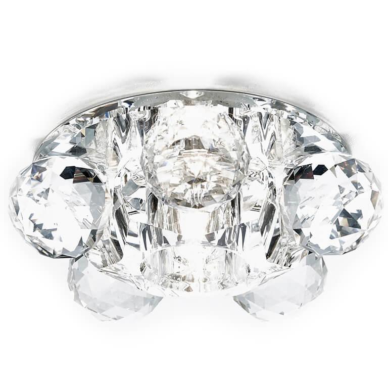 Встраиваемый светильник Ambrella Light Glass D1055 CL/CH