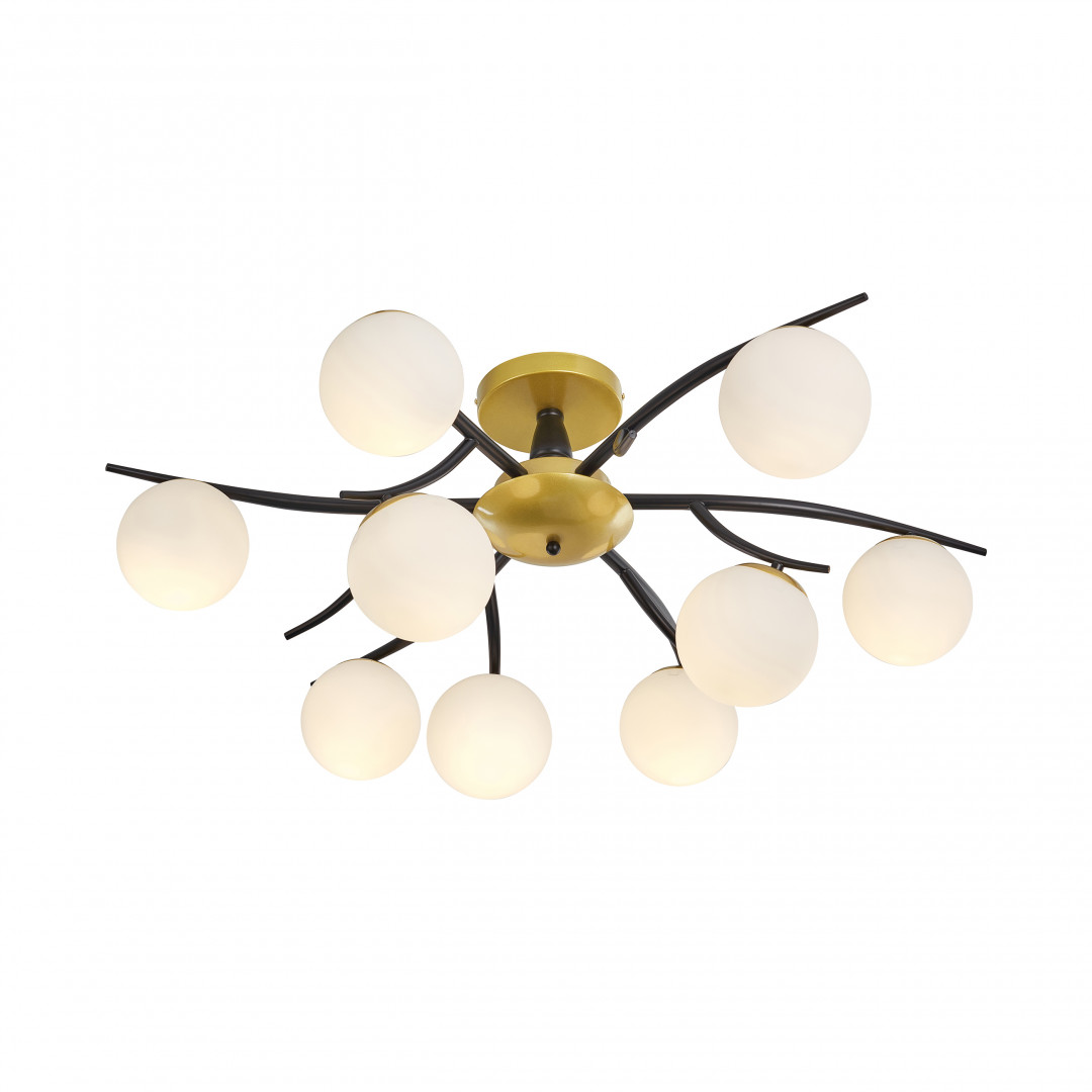 Потолочная люстра Arte Milano Neapolis 273408/9 BK/GD