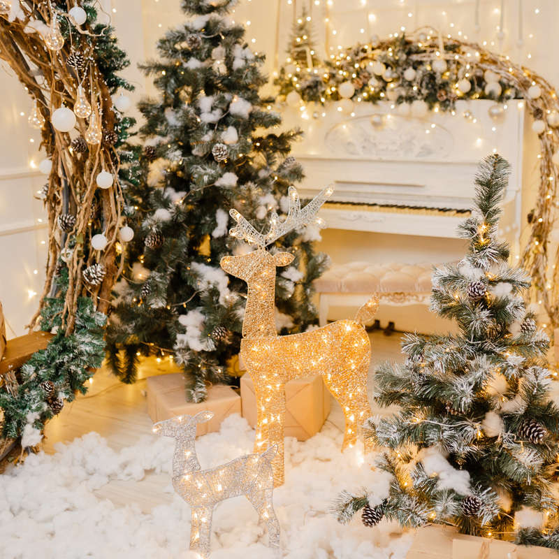 Гирлянда нить Eurosvet 400-008 теплый белый 10м IP20