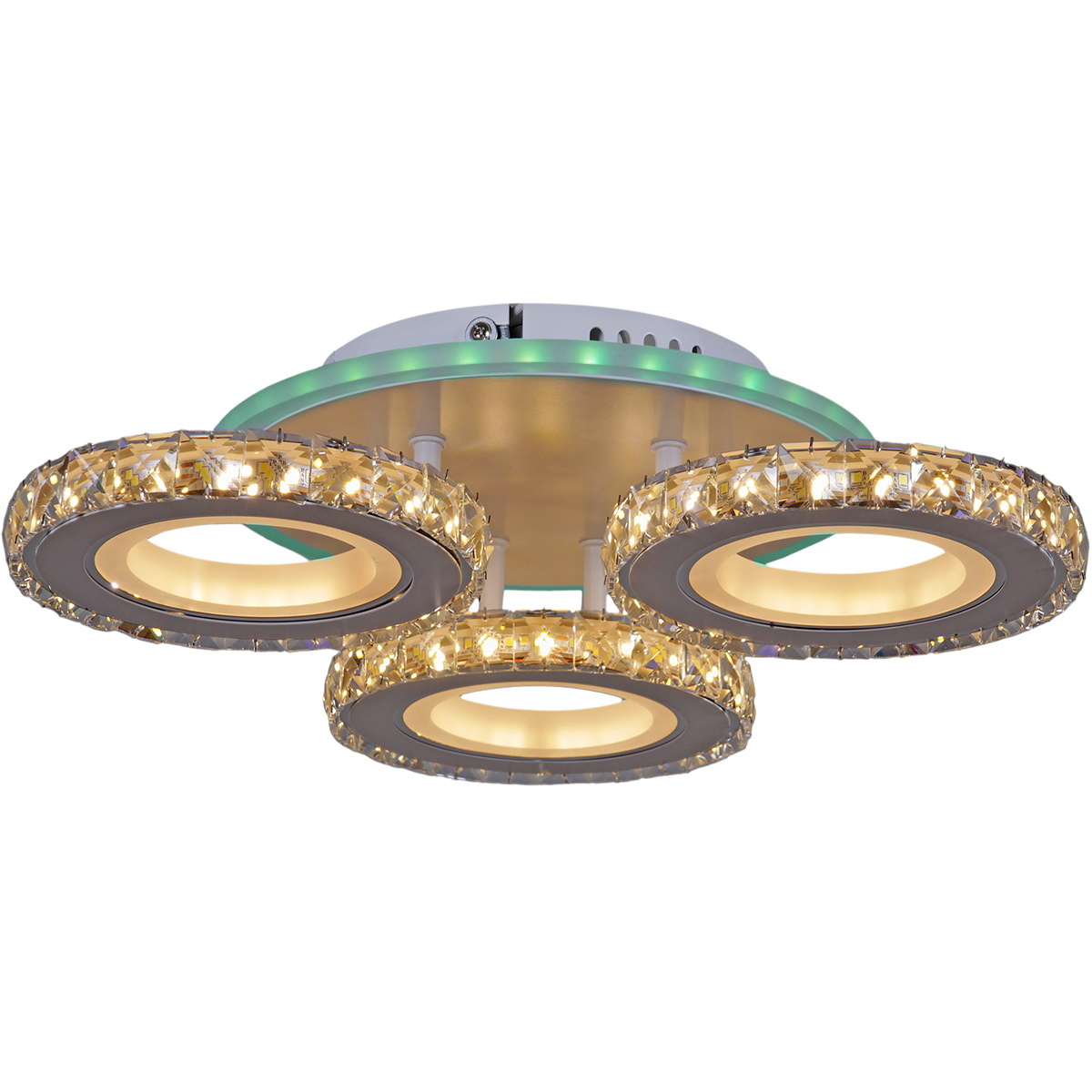 Потолочная люстра Reluce 03900-0.3-03A WH+CR (RGB)