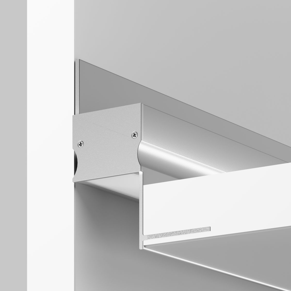 Комплект заглушек для профиля 41×51 2шт Maytoni Led Strip ALM-4151-EC 642057