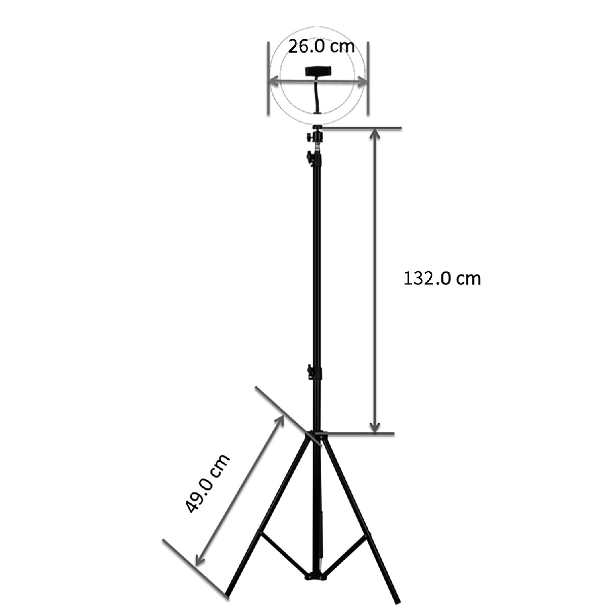 Торшер Reluce 00003-0.6-01M BK
