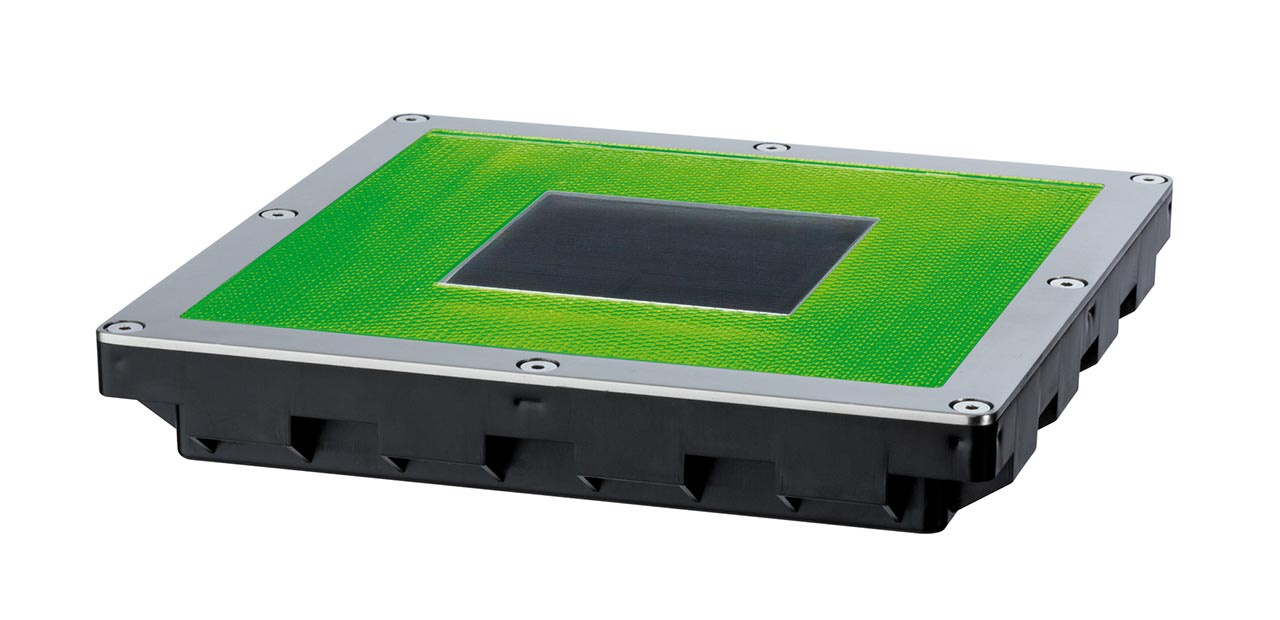 Светильник на солнечных батареях Paulmann Boden Cube 93834