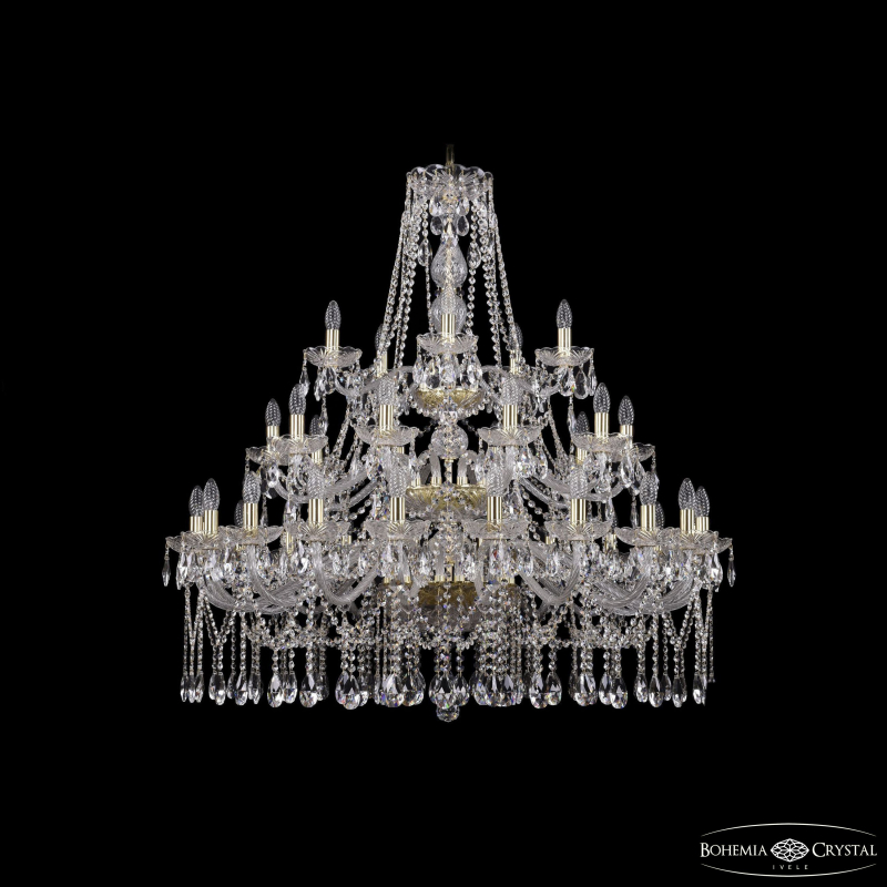 Подвесная люстра Bohemia Ivele Crystal 1413/20+10+5/400/3d G