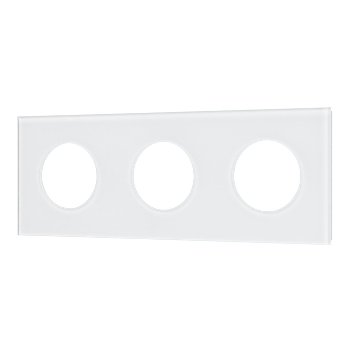 Рамка стеклянная на 3 поста Arlight FRM-GLARE-GC-3-WH 043838