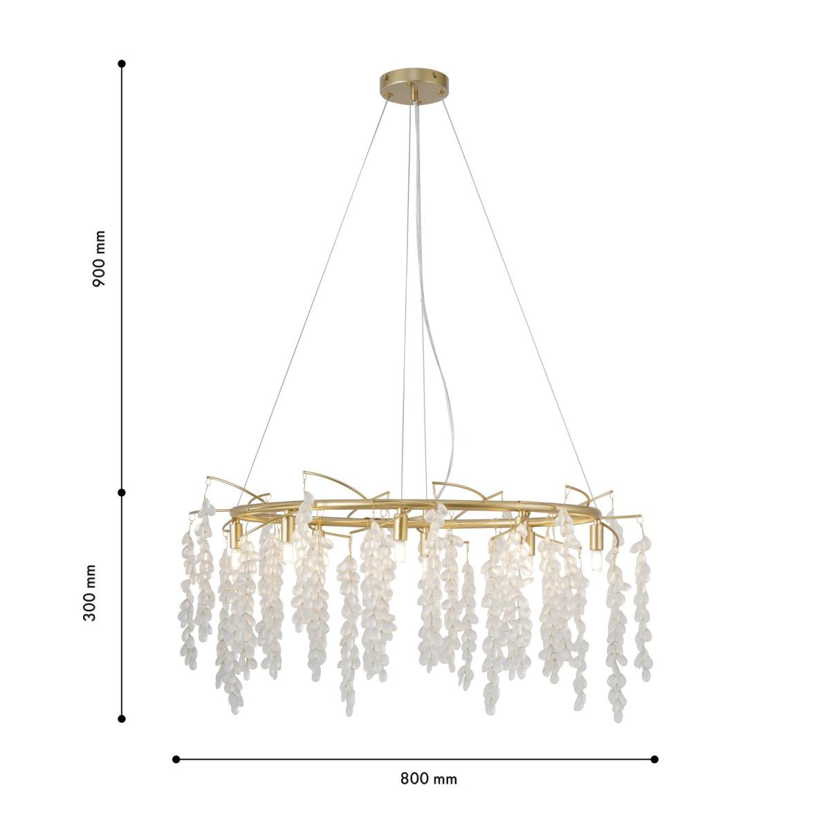 Подвесная люстра Favourite Desmi 4108-8C