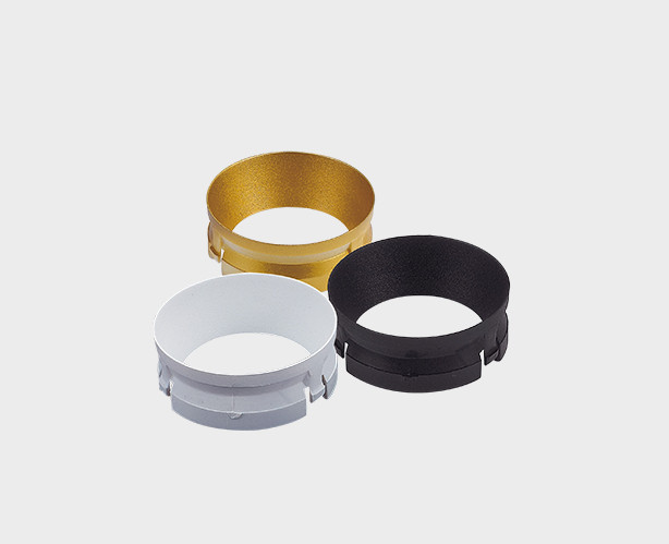 Трековый однофазный светильник DANNY TR white + Ring Danny black