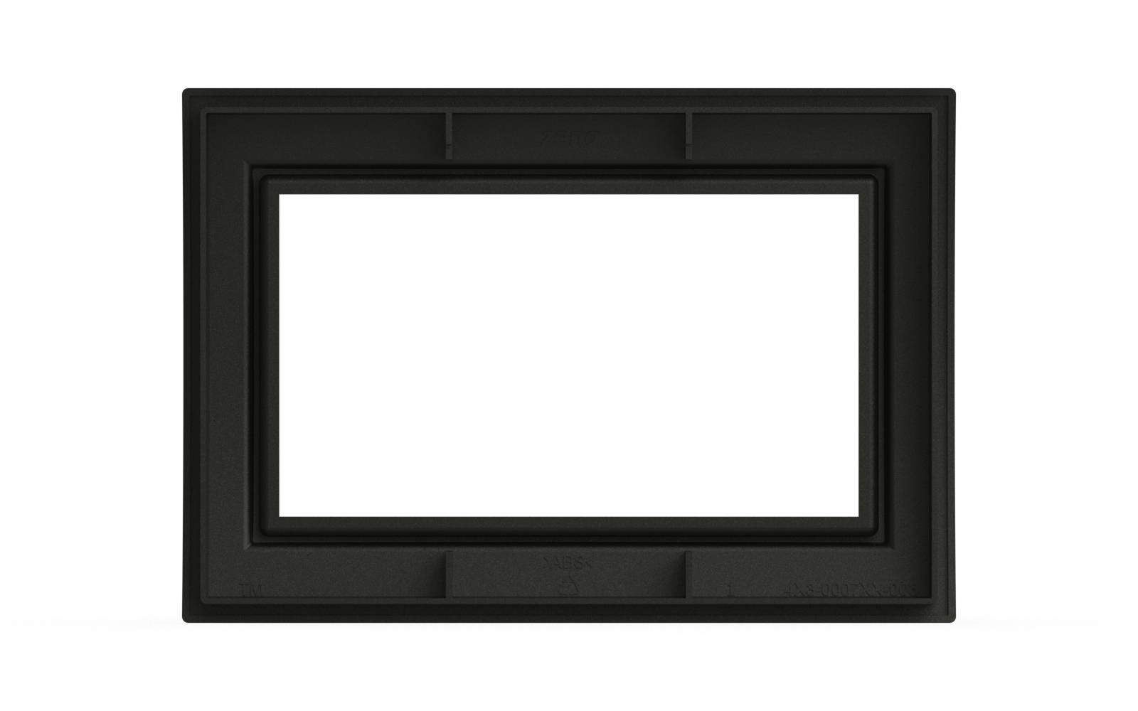 Рамка для двухместной розетки с заземлением ELBI Zena 608-011100-907