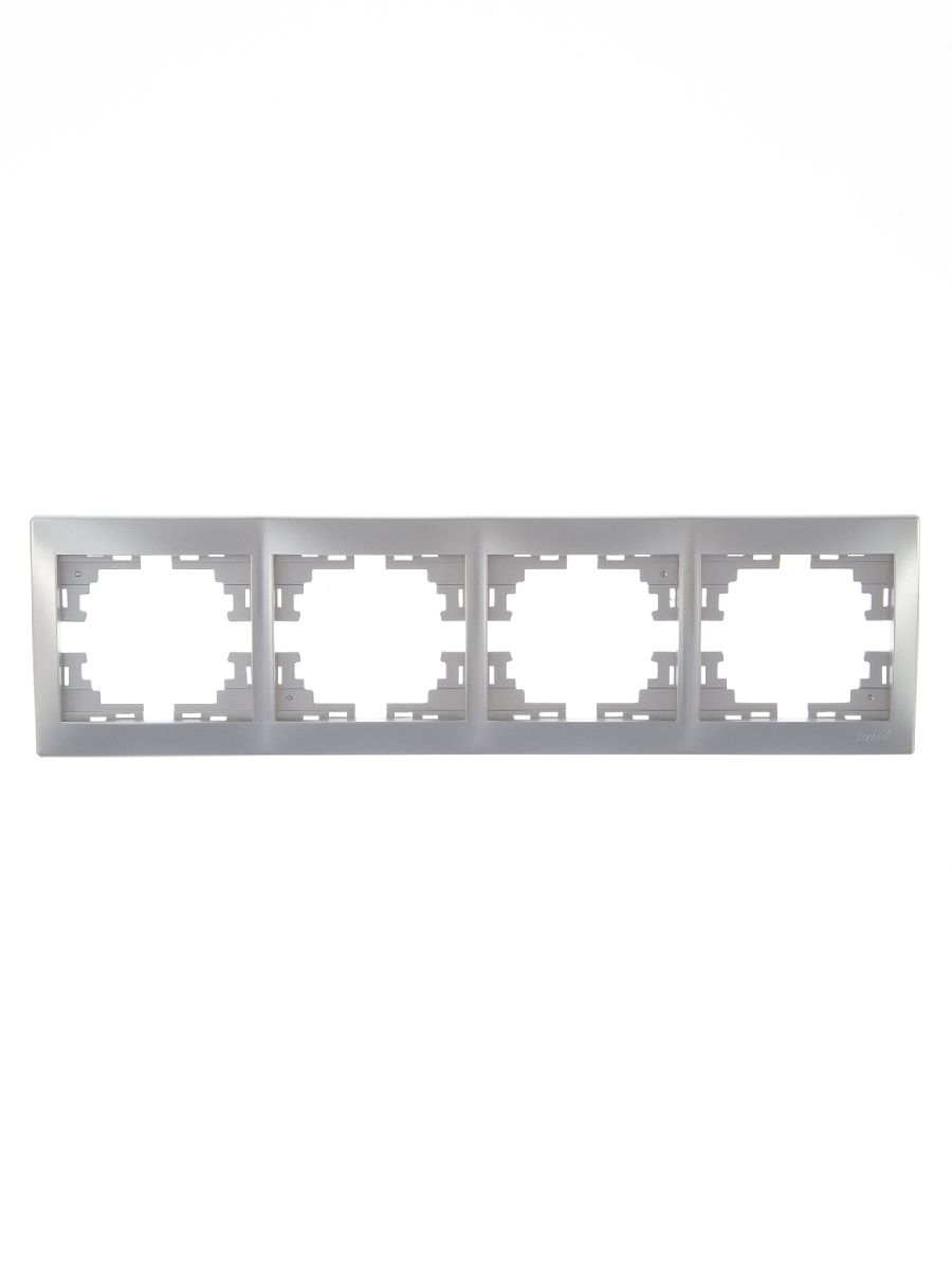 Рамка 4-местная горизонтальная Lezard Mira 701-1000-149