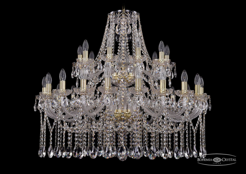 Подвесная люстра Bohemia Ivele 1413/20+10/360/2d/G