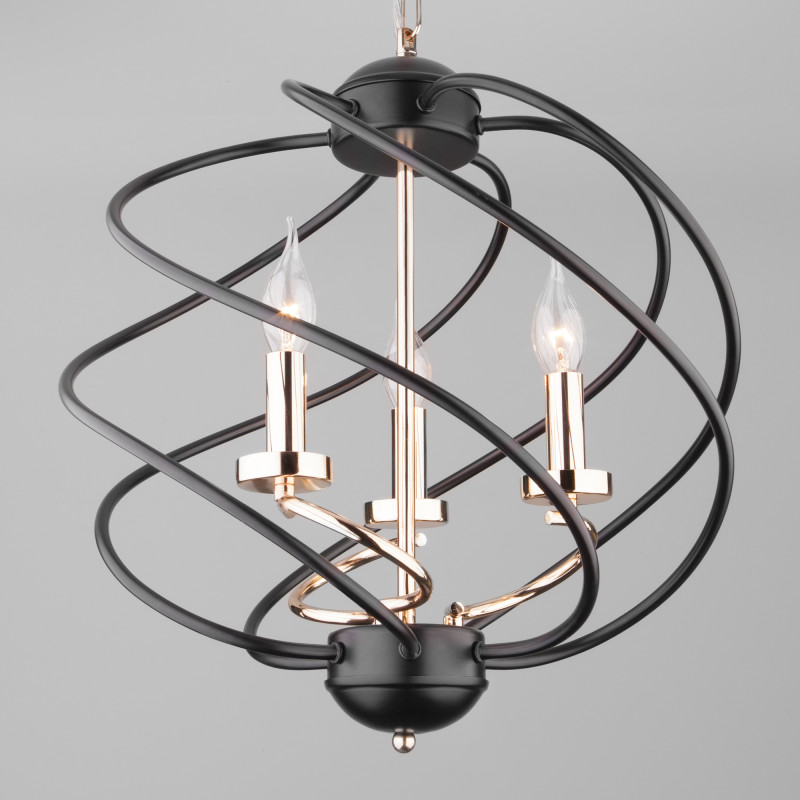 Подвесная люстра Eurosvet 60105/3 черный