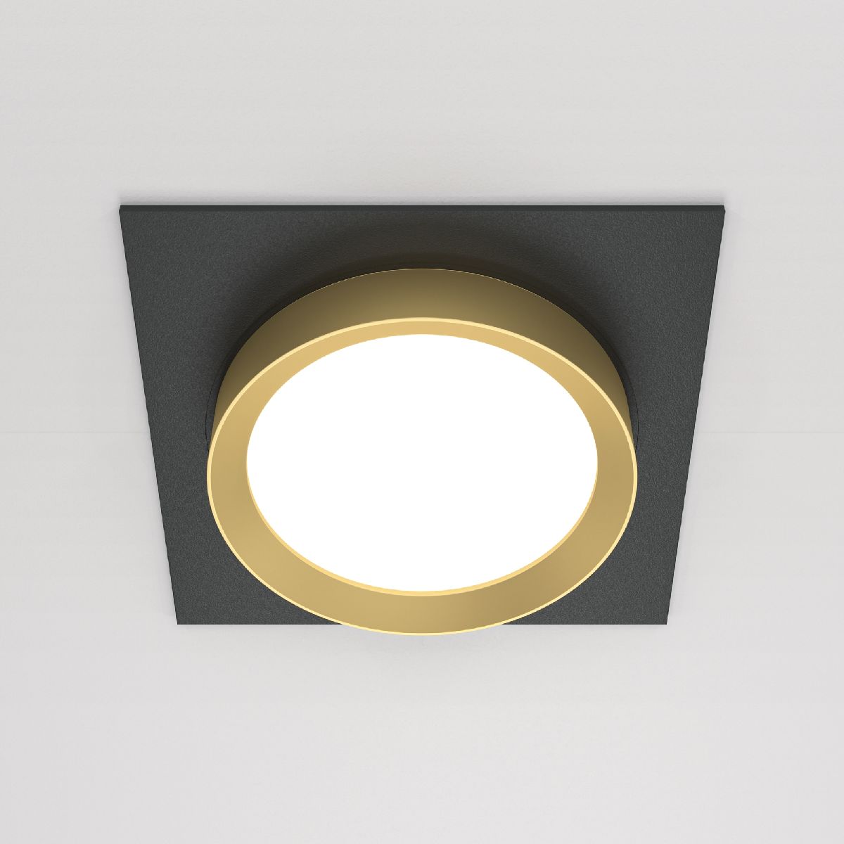 Встраиваемый светильник Maytoni Technical Hoop DL086-GX53-SQ-BG