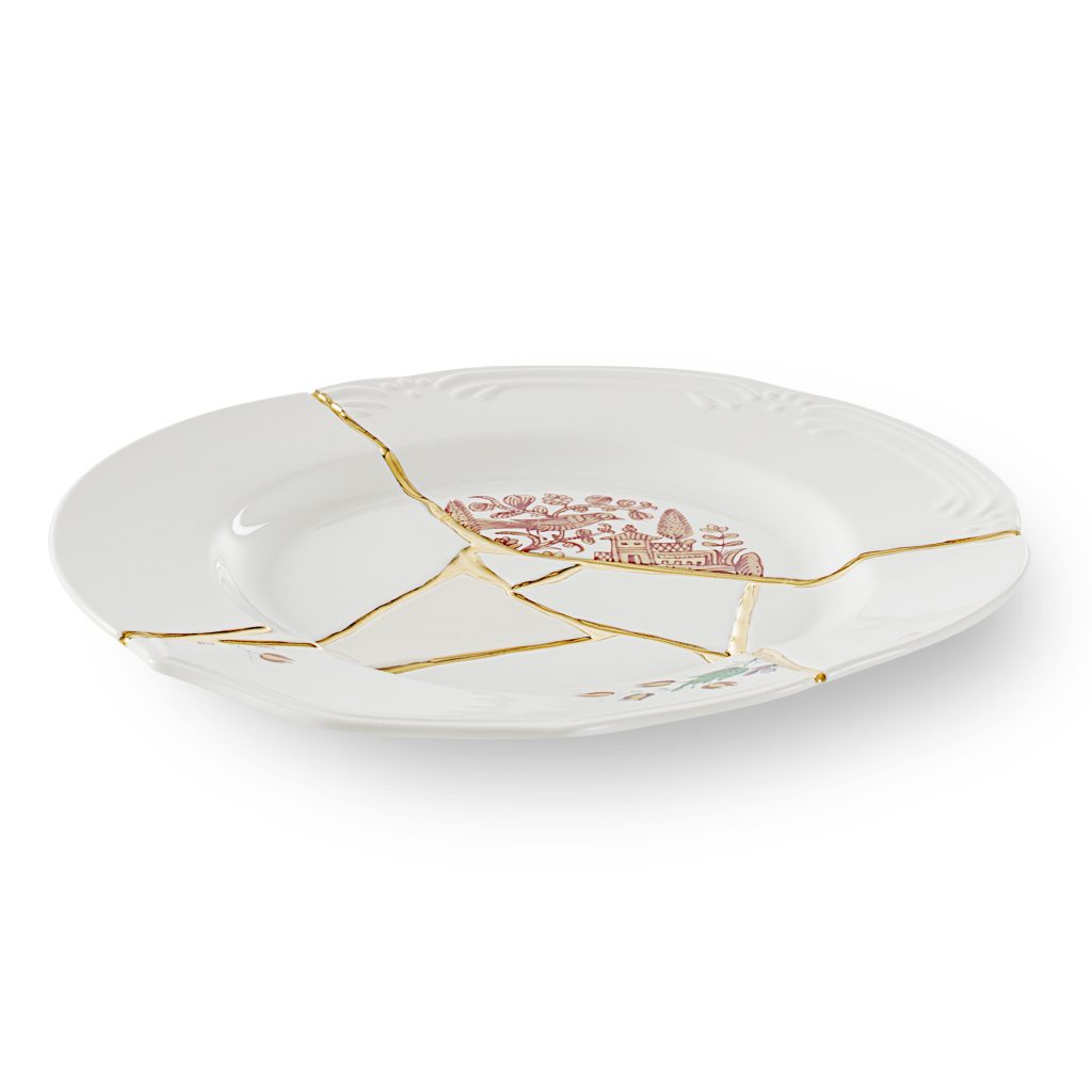 Тарелка Seletti Kintsugi 09611