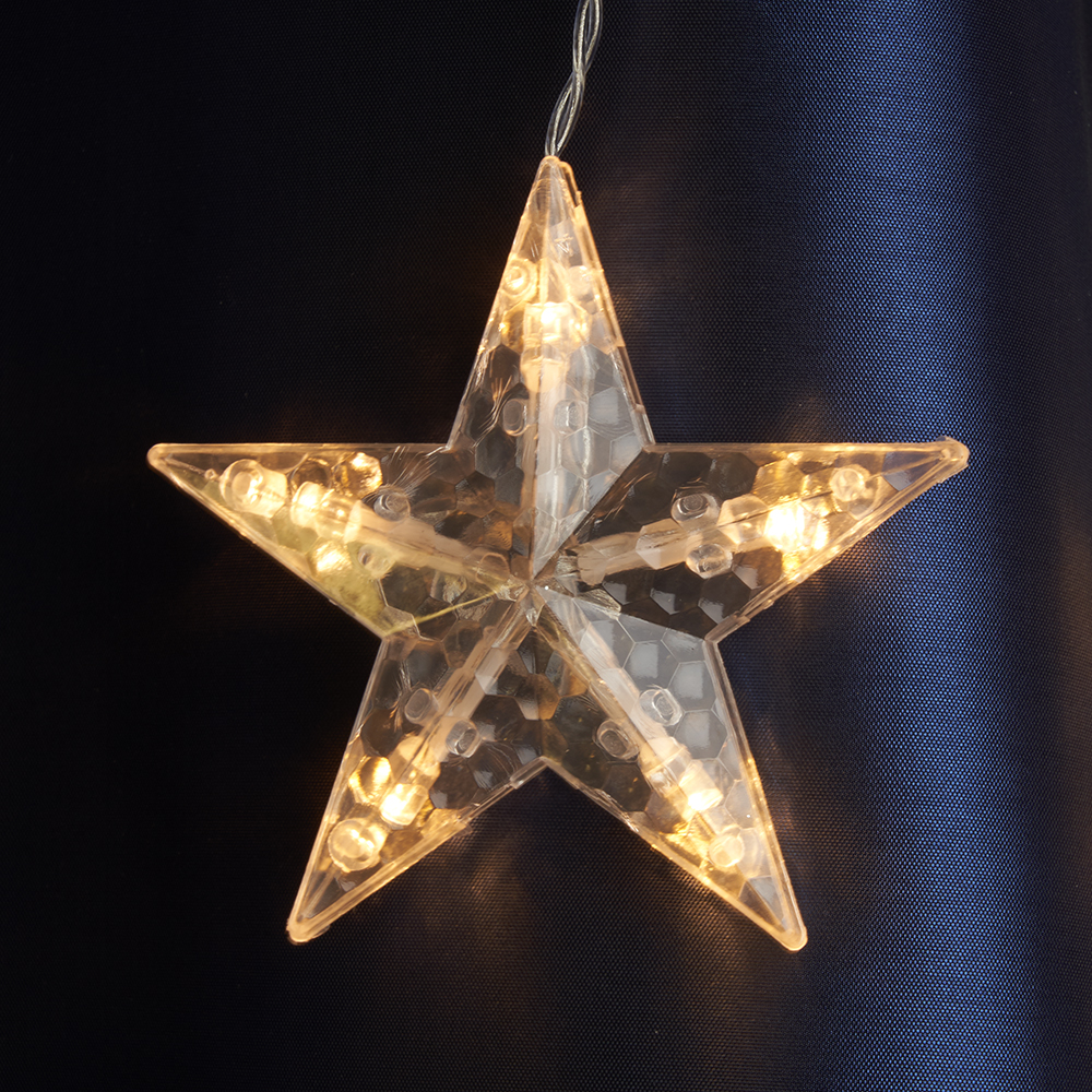 Светодиодная гирлянда бахрома Звезды Feron CL29 48613