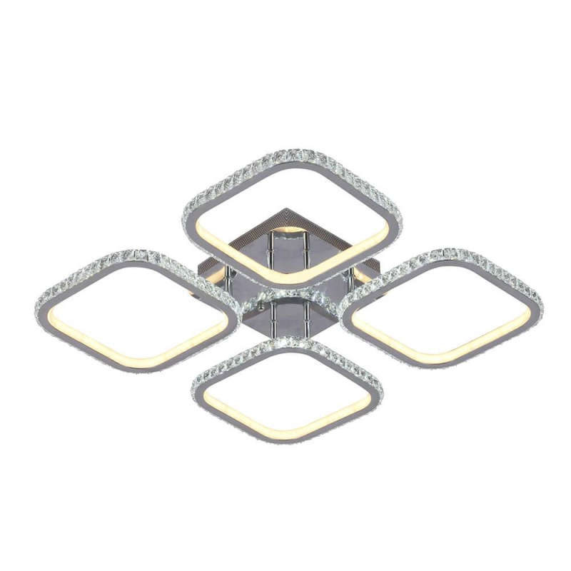 Потолочная светодиодная люстра Seven Fires Флери SF7014/4CL-CR