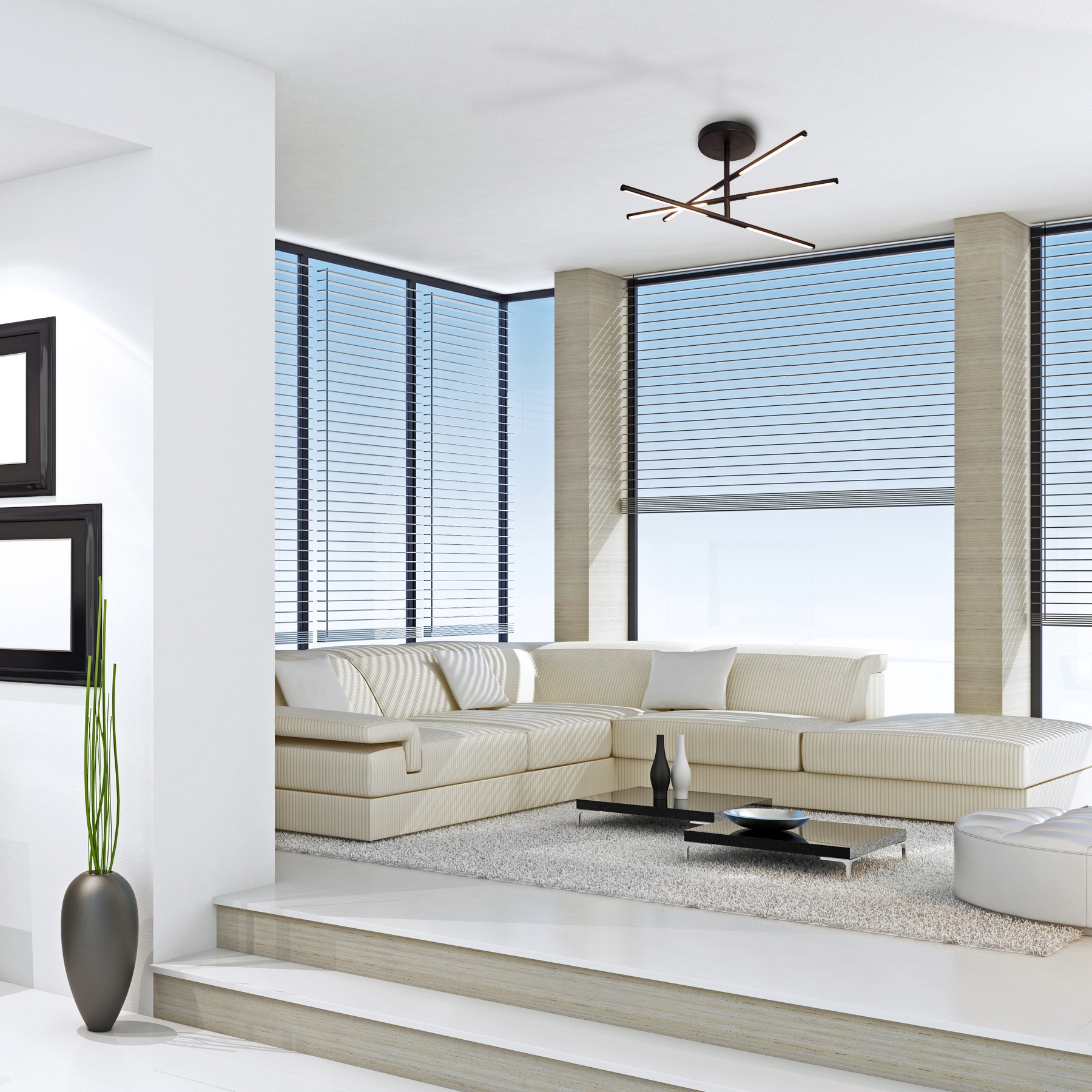 Люстра на штанге Mantra 6828