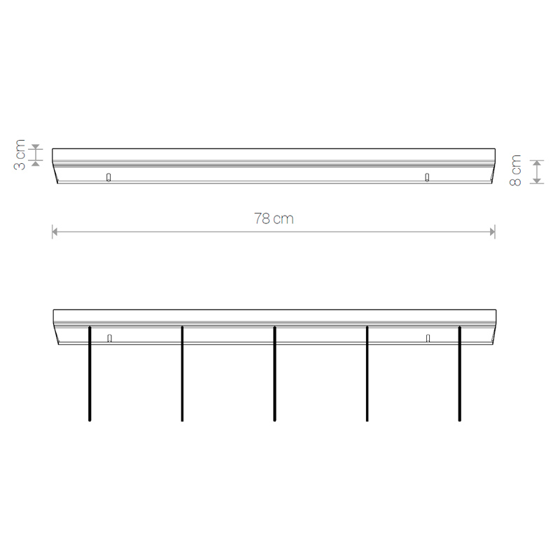 Основание для светильника Nowodvorski Cameleon Canopy B 780 8561