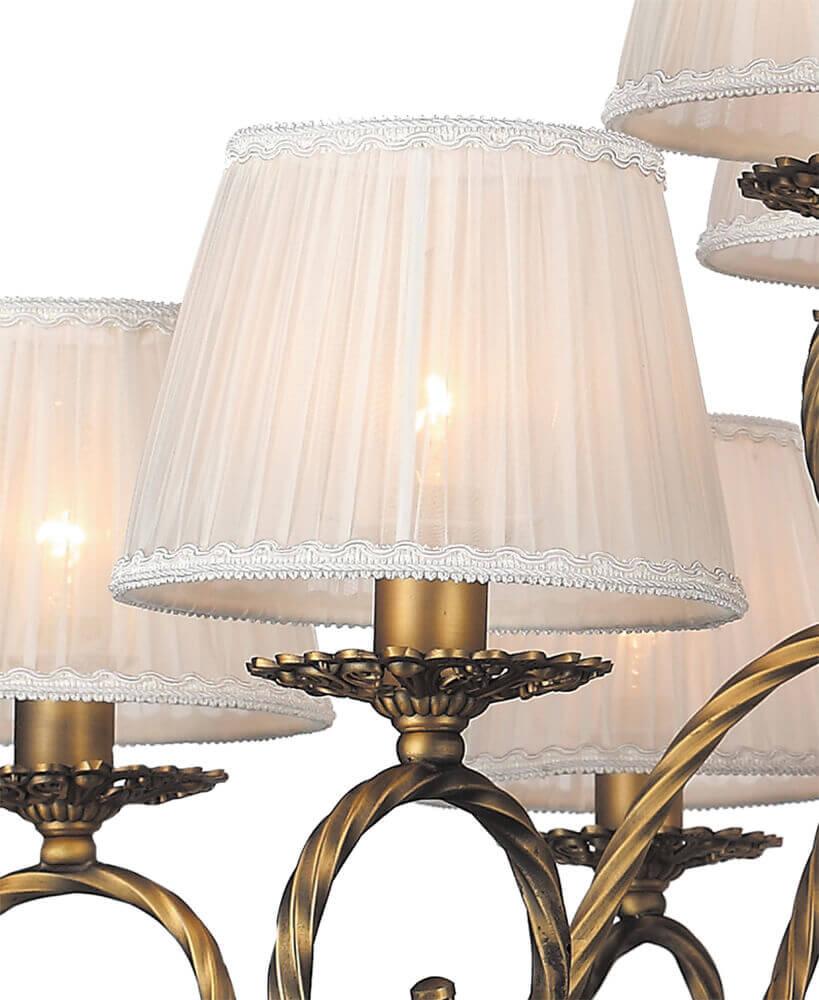 Подвесная люстра Lumien Hall Летисия H17075/12HEW