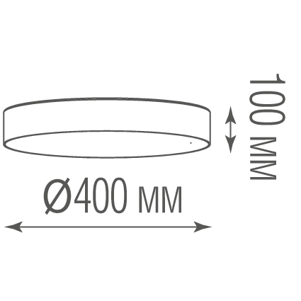 Потолочный светильник Donolux Plato C111052WN30W