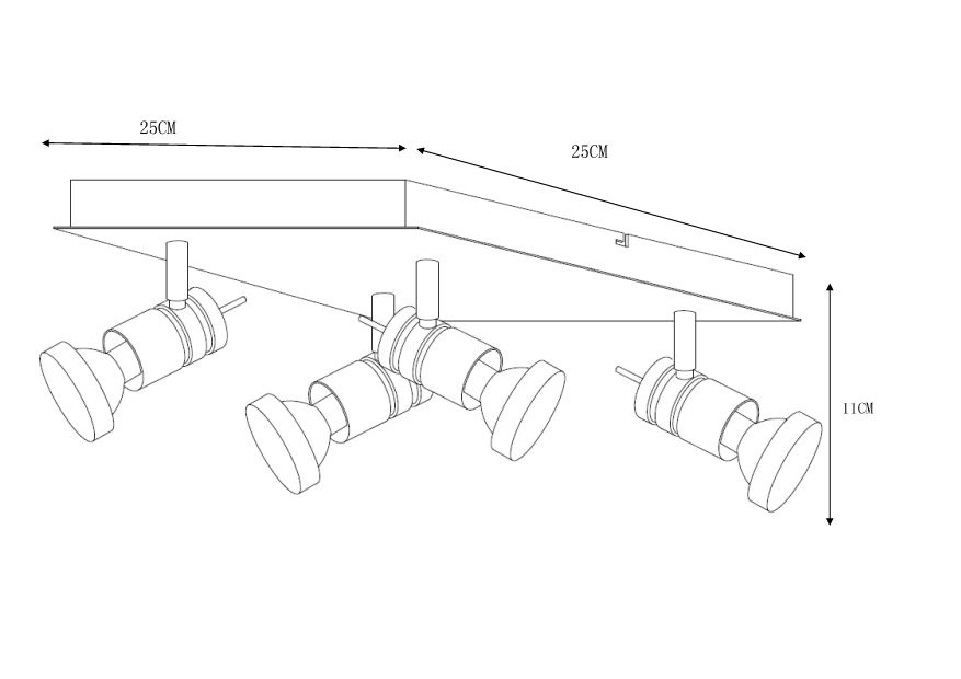 Светодиодный спот Lucide Twinny Led 17990/19/12