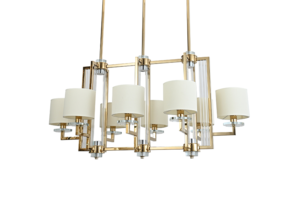 Люстра на штанге Newport 35408/S gold без абажуров М0069061