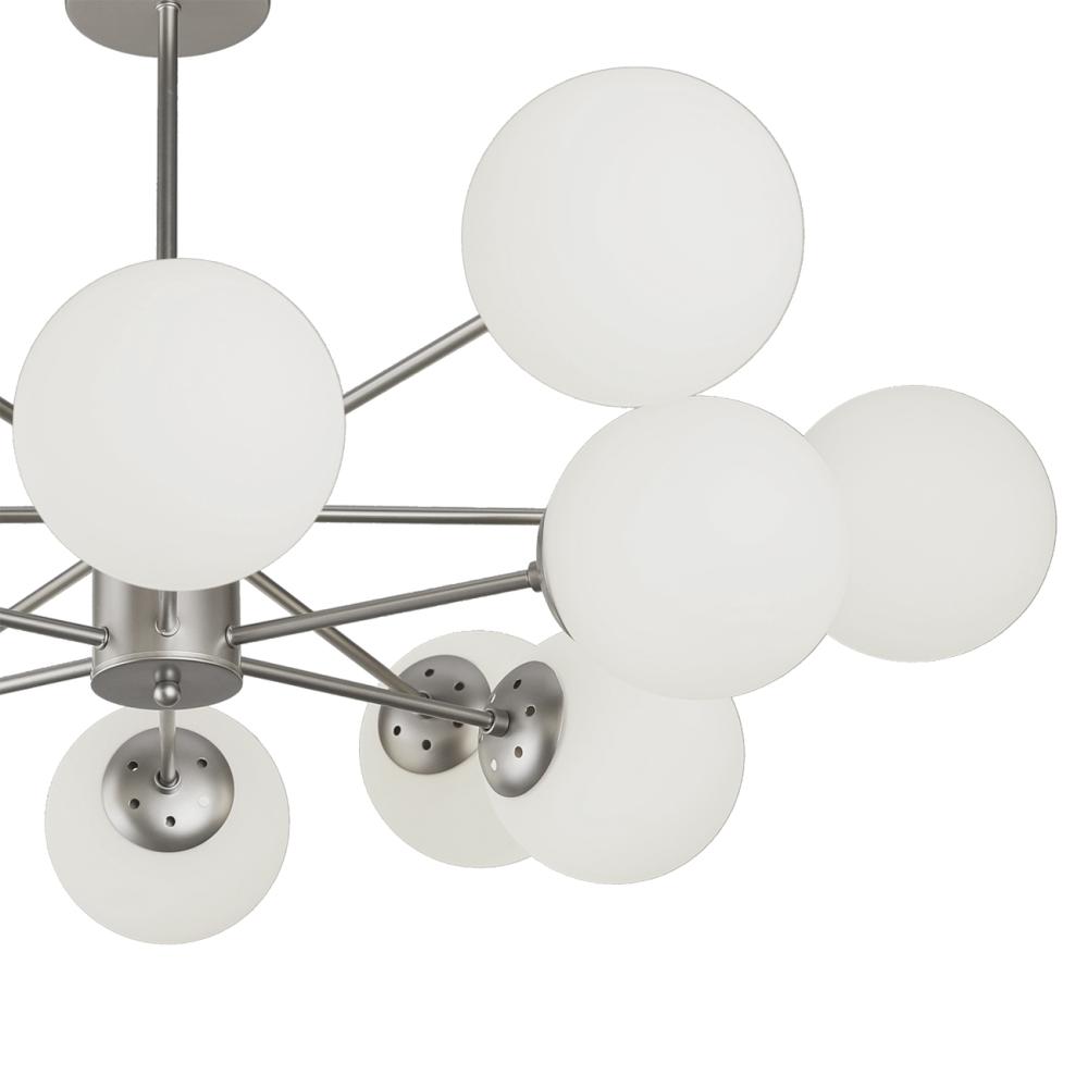 Люстра на штанге Escada Ethereal 2110/12P Nickel