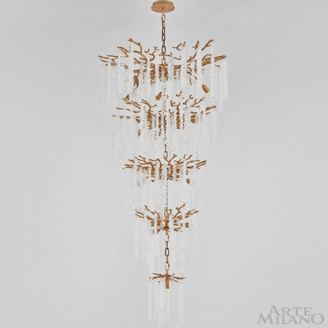 Каскадная люстра Arte Milano Milan 237011/D800/28/A Pa