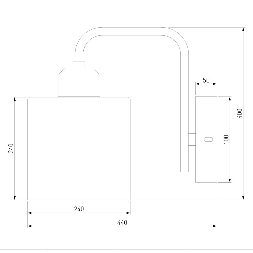 Бра Eurosvet Essence 30176/1 хром