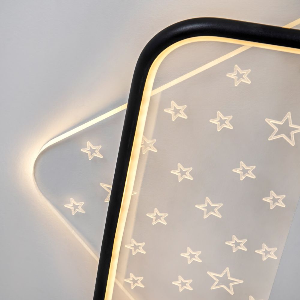 Потолочный светильник LED4U L1037-520 BK