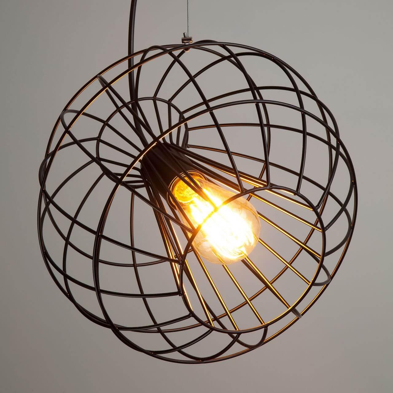 Подвесной светильник лофт Eurosvet Sfera 50060/1 черный