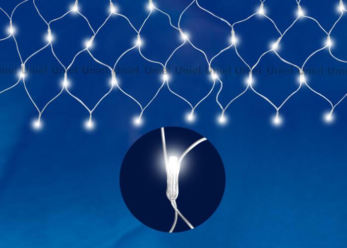 Светодиодная гирлянда (UL-00005487) Uniel сетка 220V белый ULD-N1815-180/DTA White IP20