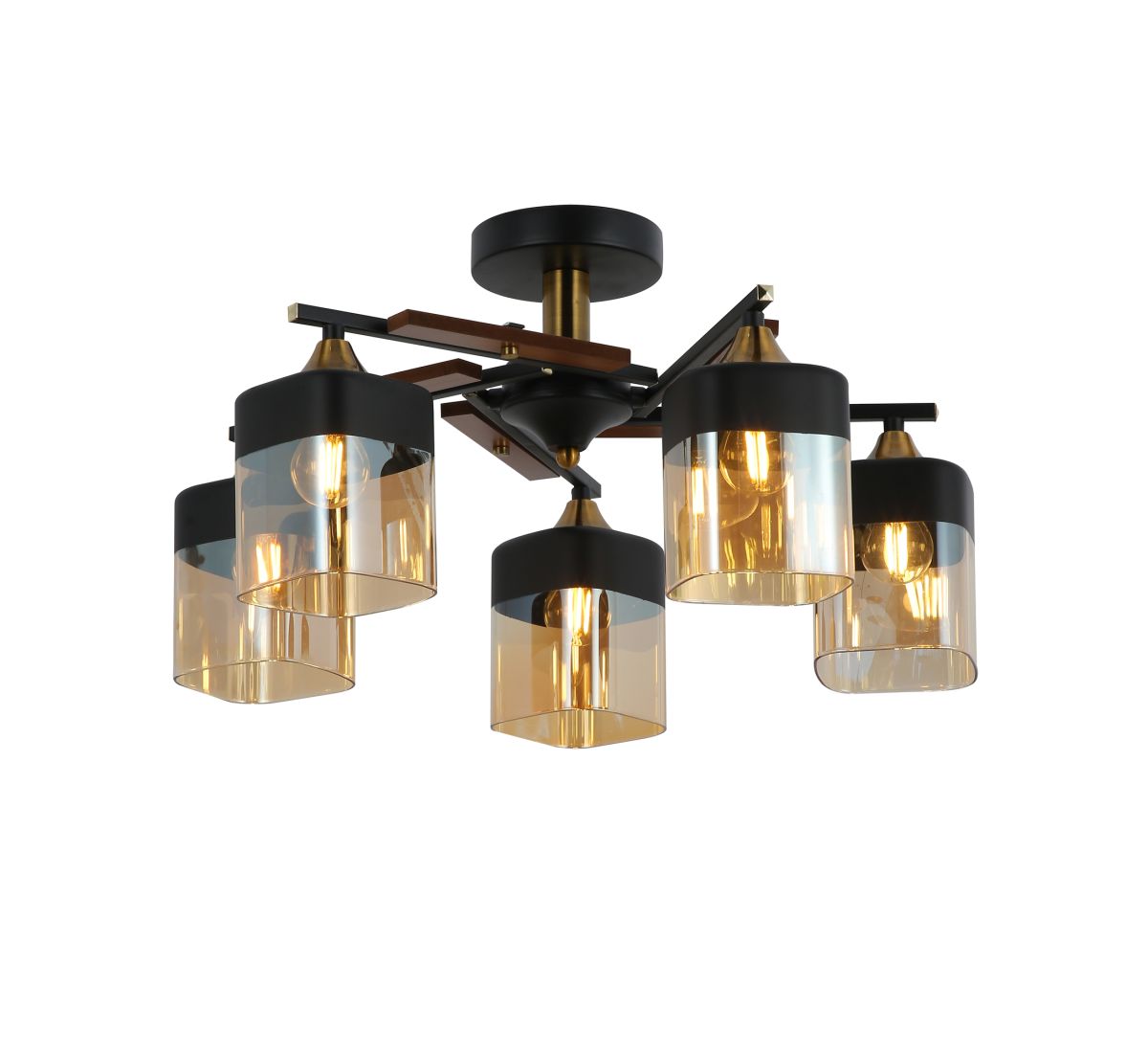 Люстра на штанге Freya Glitz FR5154PL-05B