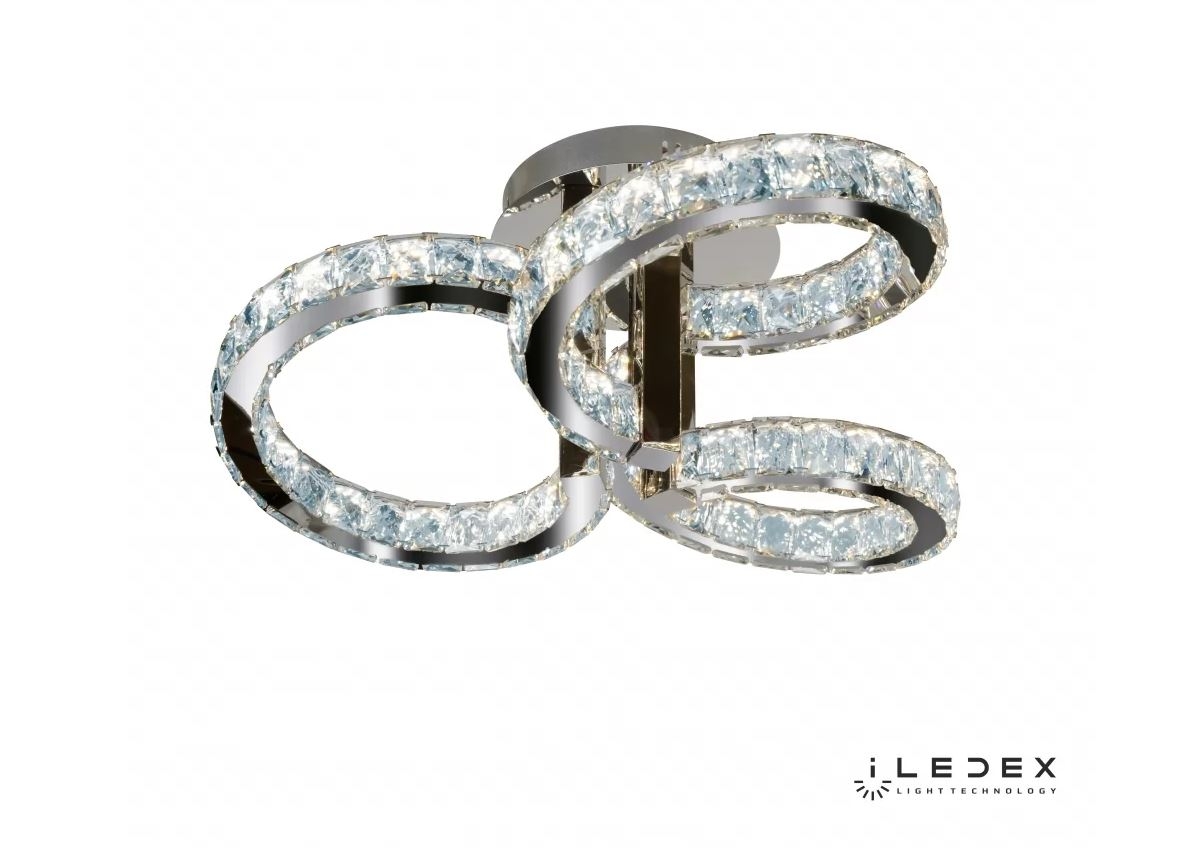 Потолочная люстра iLedex Crystal ice 16148/3 CR