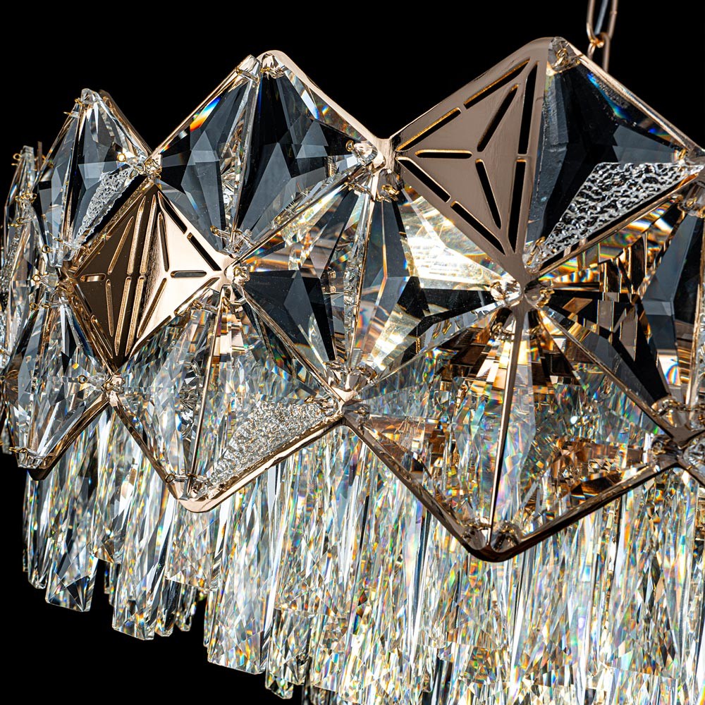 Подвесная люстра Modelux ML.7555.17 GD