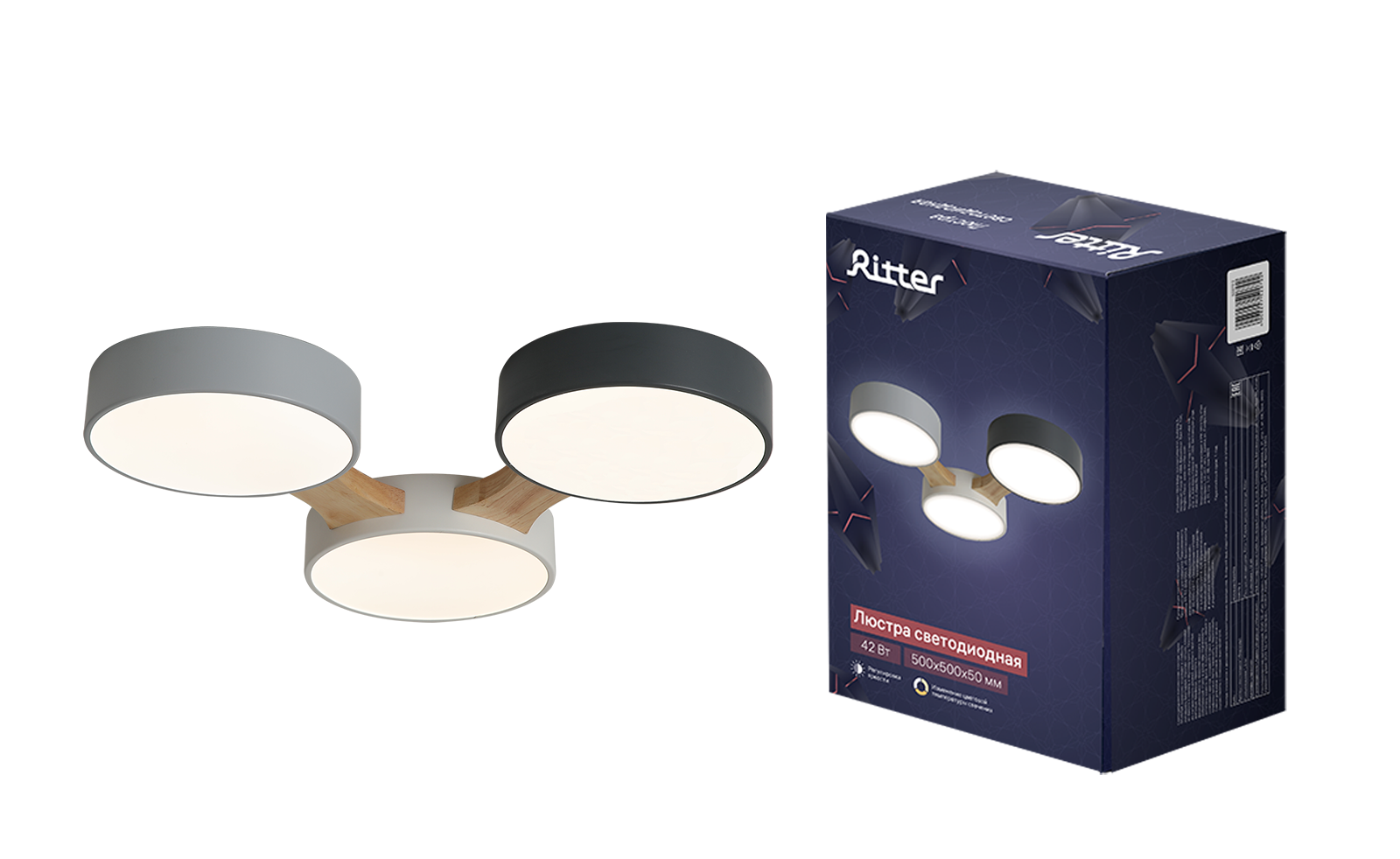 Потолочная люстра Ritter Scandia 52070 2