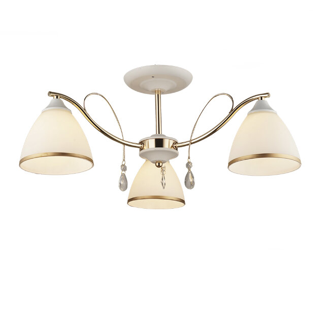 Люстра на штанге Wedo Light Dzintars WD3523/3C-WT-FGD-WT