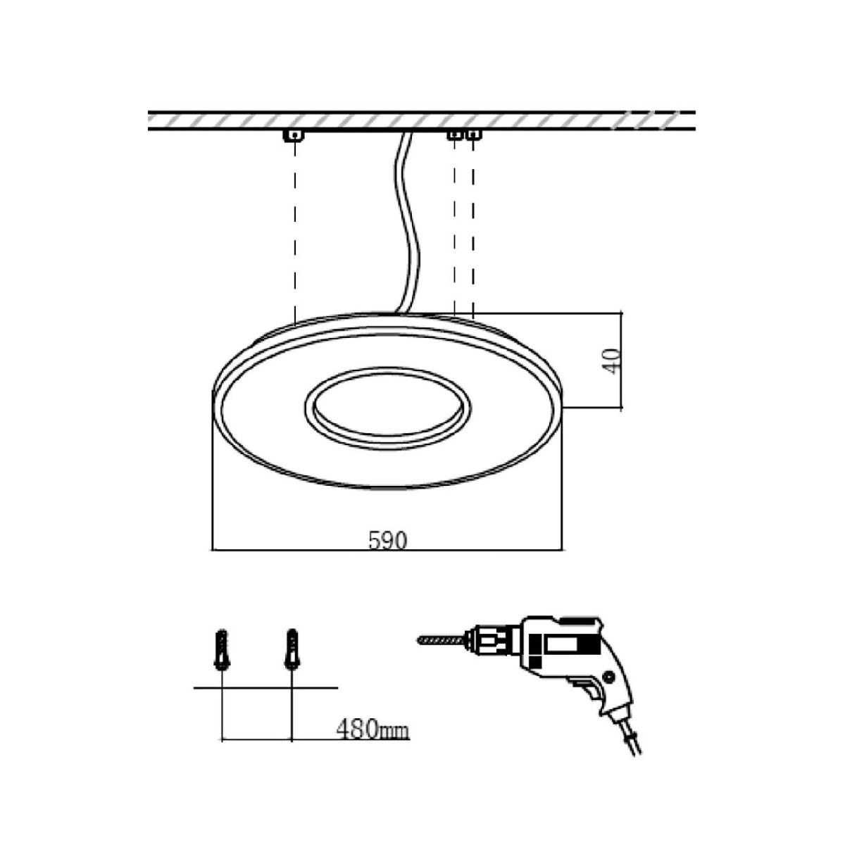 Потолочный светильник Sonex Altair 7718/52L