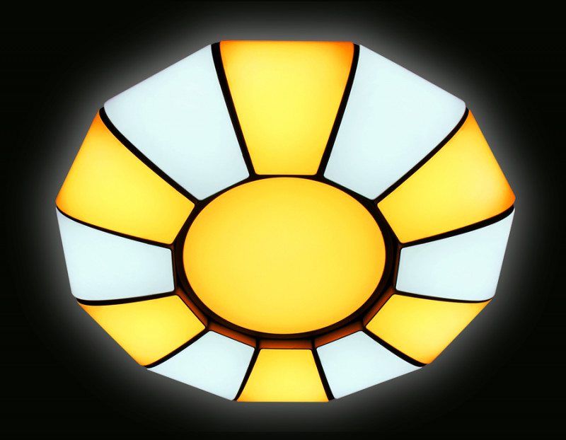 Накладная люстра Ambrella Light FP2311 WH 114W D480