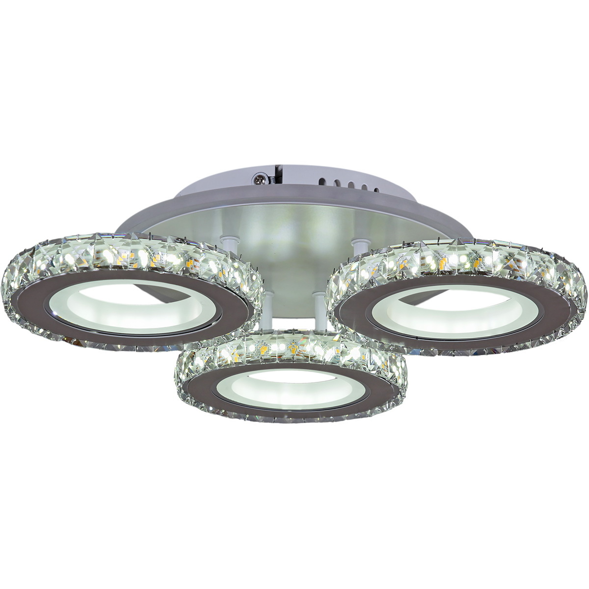 Потолочная люстра Reluce 03900-0.3-03A WH+CR (RGB)