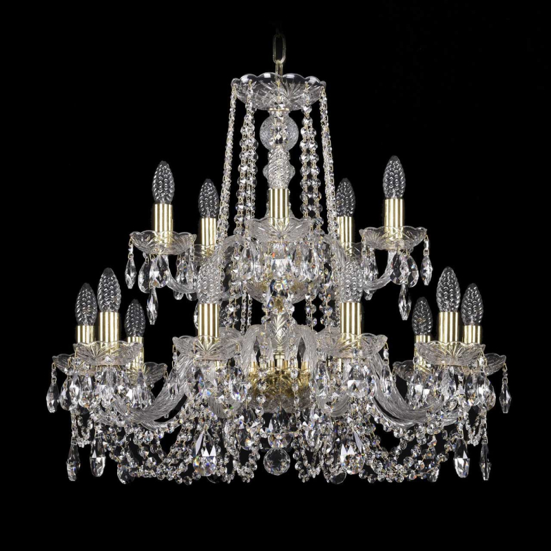 Подвесная люстра Bohemia Ivele 1402/10+5/240/2d/G