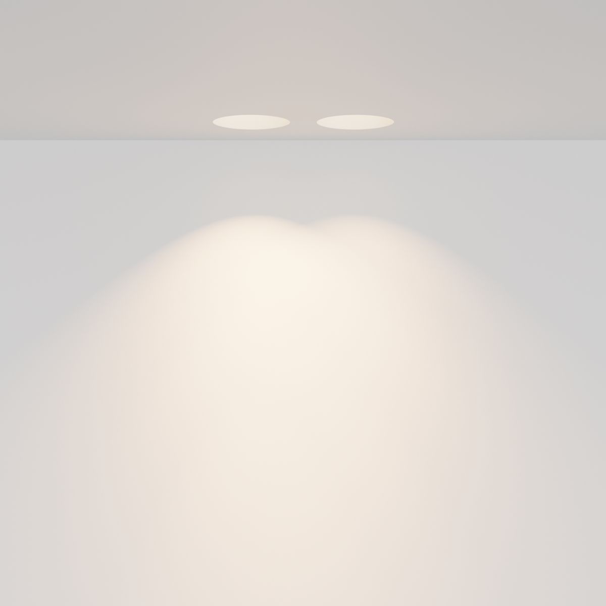 Встраиваемый светильник Maytoni Technical Gyps Modern DL129-GU10-02-W