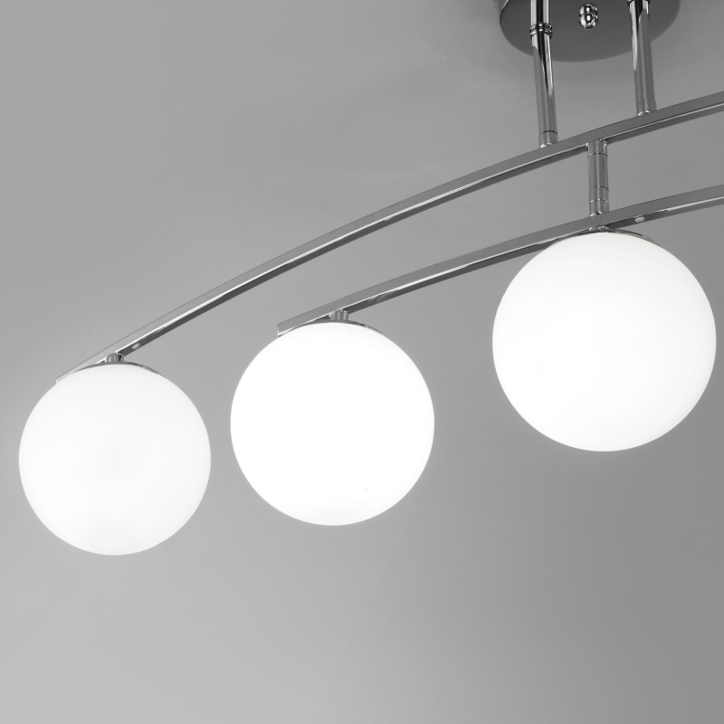 Люстра на штанге Eurosvet 30170/5 хром