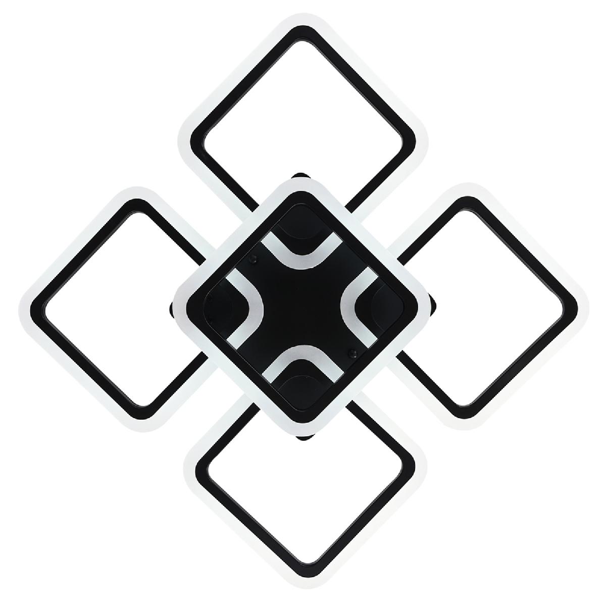 Потолочная люстра Natali Kovaltseva Spektr HIGH-TECH LED LAMPS 82022 BLACK