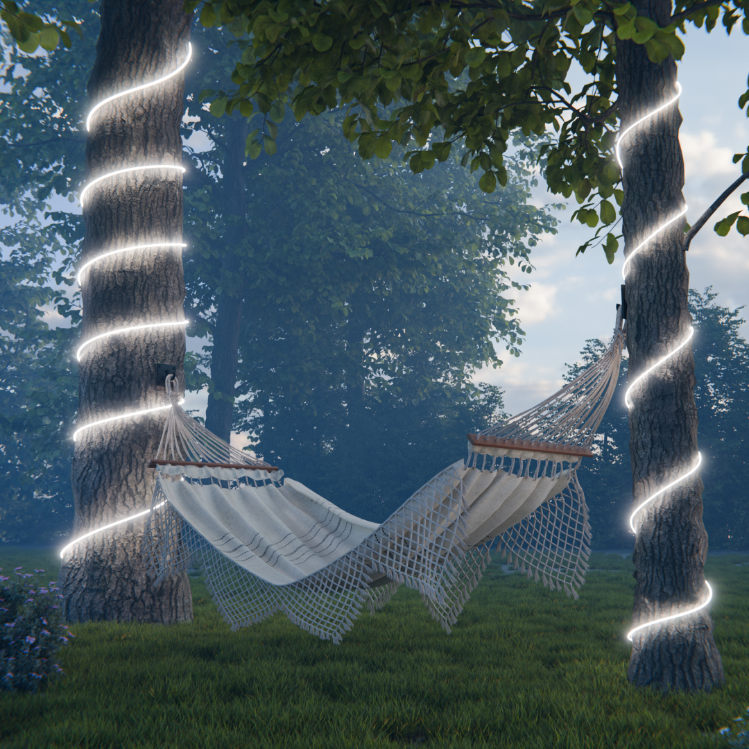 Комплект светодиодного неона Apeyron 220В, 6Вт/м, 300лм/м, 6500К, smd 2835, 144д/м 10м, IP65, с аксессуарами (сетевой шнур, заглушка, крепеж - 10шт) 10-115