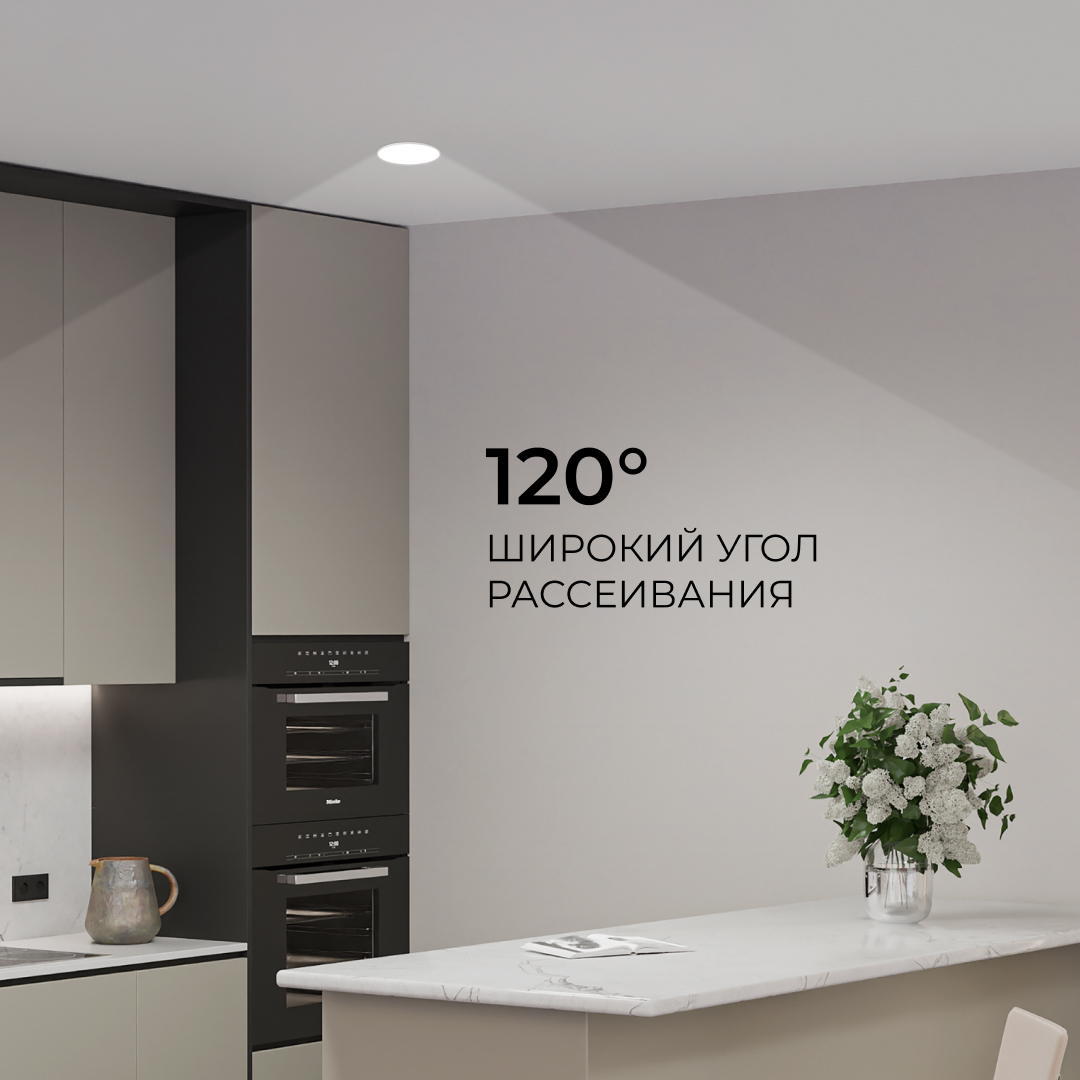 Встраиваемая светодиодная панель Apeyron 3 ССT 06-163