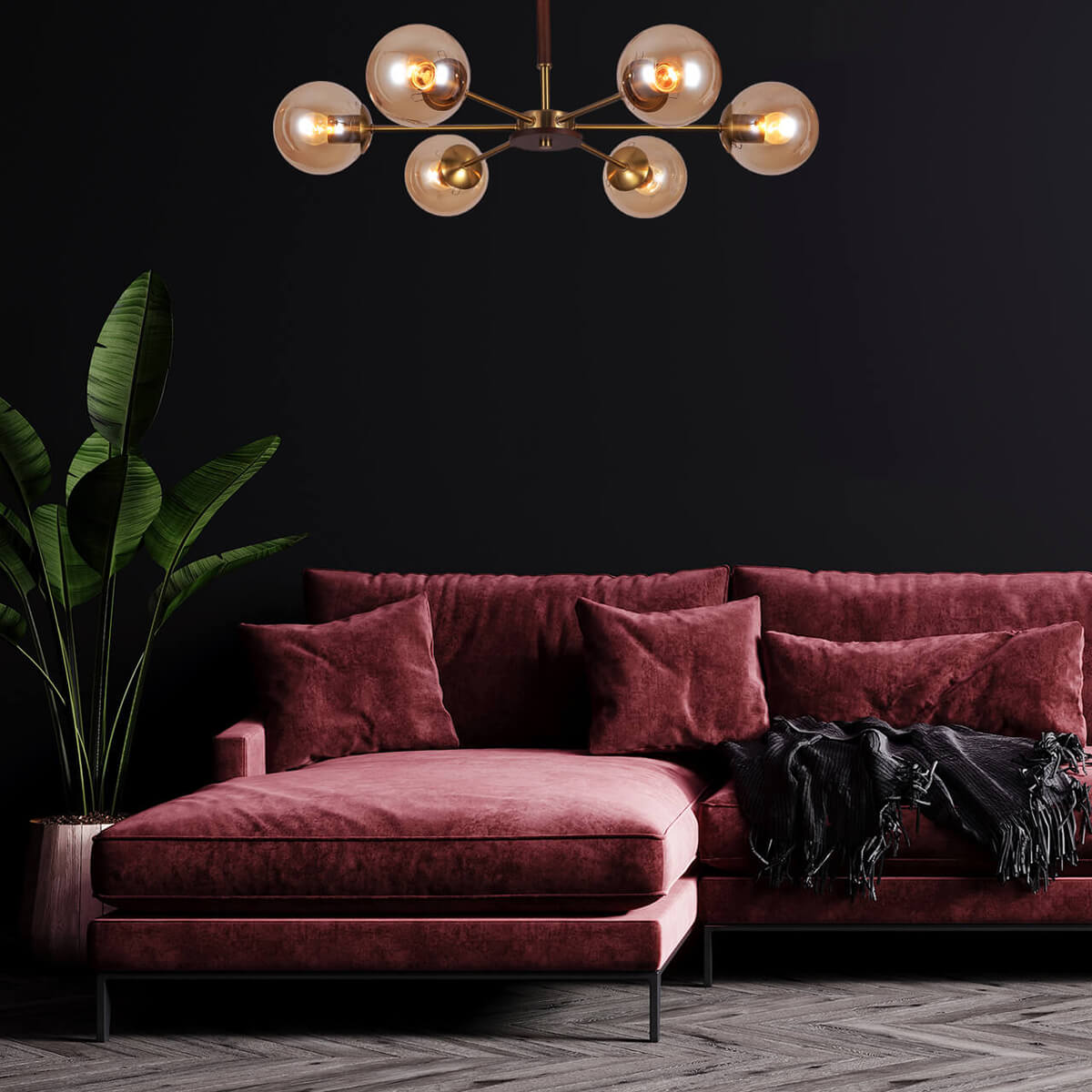 Люстра на штанге F-Promo Stiria 2738-6P