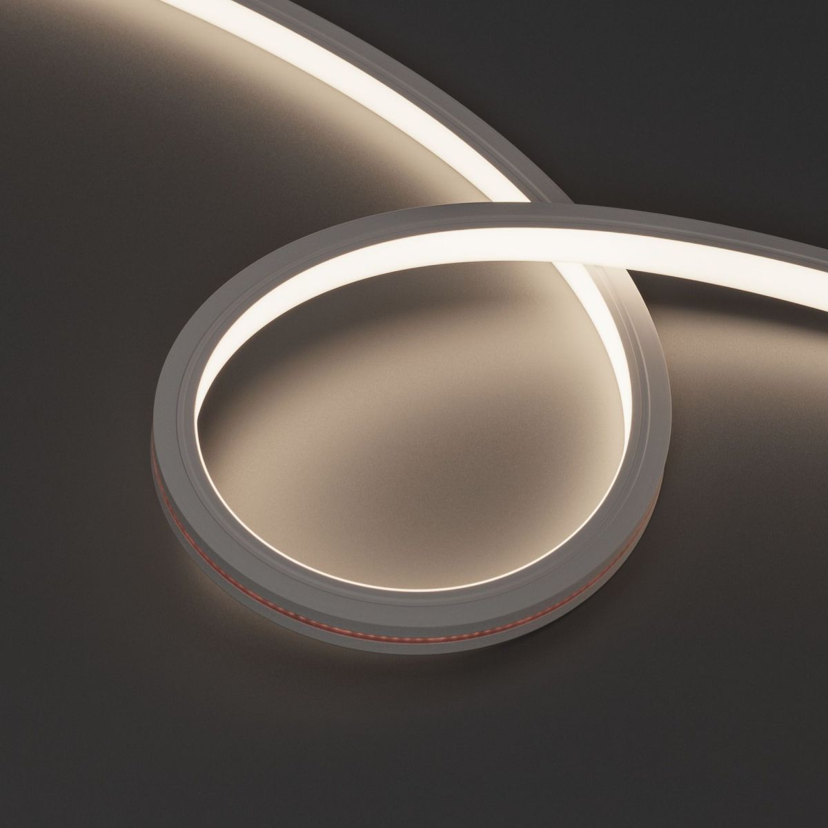 Светодиодная герметичная лента Arlight MOONLIGHT-TOP-X320-13x12mm 24V Day4000 (5 W/m, IP67, sauna, 5m, wire x1) 051132